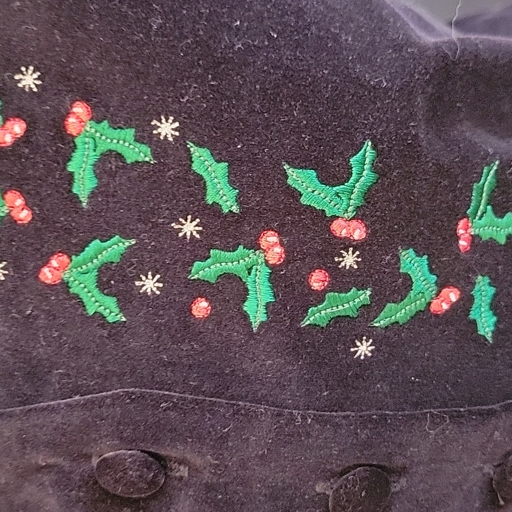 Vintage 90's Christmas Vest - Picture 4 of 9